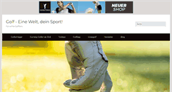 Desktop Screenshot of golfdiscount.de