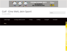 Tablet Screenshot of golfdiscount.de